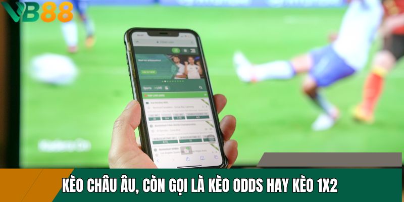 Kèo Châu Âu, còn gọi là kèo Odds hay kèo 1x2